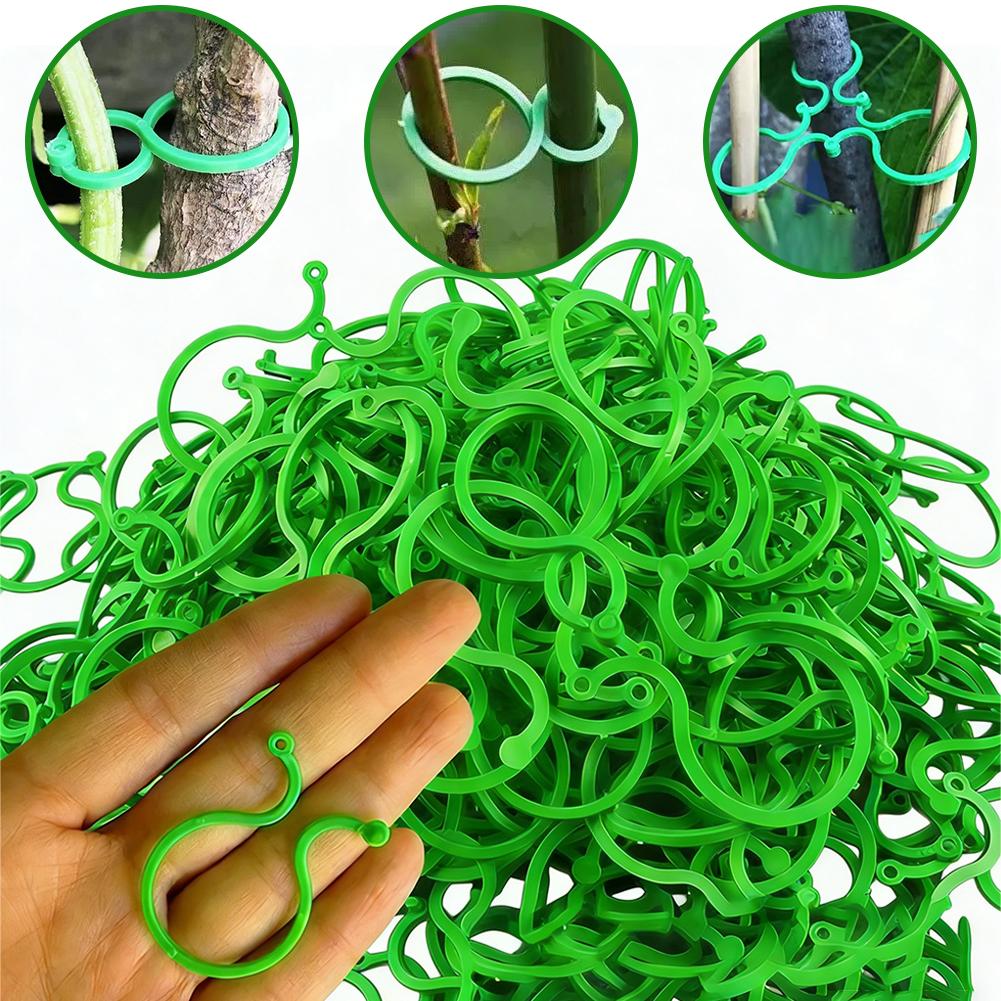 100 szt. Klipsów do podtrzymyw – Vine Climbing Plastic recenzja i cena